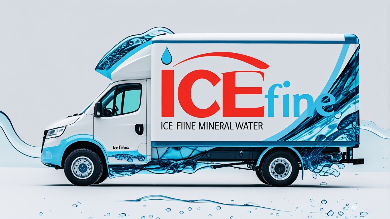 IceFine delivery truck